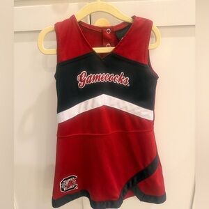 South Carolina Gamecocks Cheerleader Dress! Adorable! EUC! 4T
